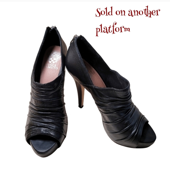 Vince Camuto Shoes - Vince Camuto Miki Booties Black Sz 8.5